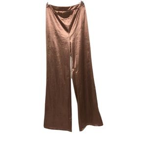 MEDIUM Bronze Silk Strechy Pants